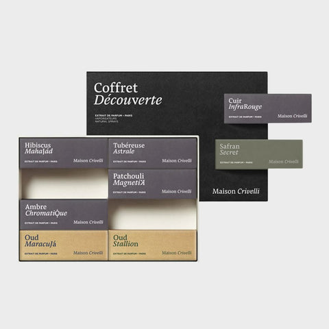 COFFRET DÉCOUVERTE - Discovery Set 8x1,5ml - Extraits de Parfum