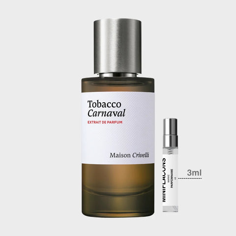 Tobacco Carnaval von Maison Crivelli – 3ml Parfümprobe bei MINIFLACONS