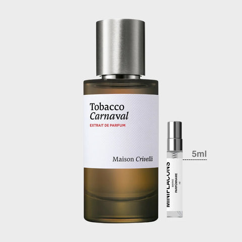 Tobacco Carnaval von Maison Crivelli – 5ml Parfümprobe bei MINIFLACONS